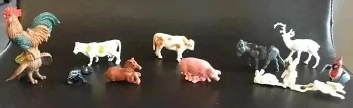 🐾 11 petits animaux en plastique – Parfait état - photo numéro 3