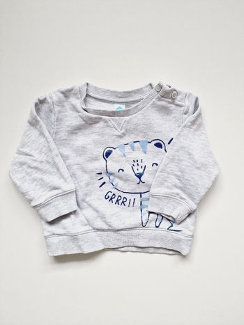 TEX - Sweat / pull longues manches, col rond (12 mois)