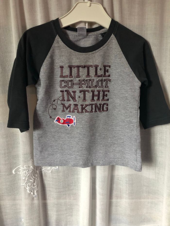 T-shirt avion 18/24 mois Toffy house