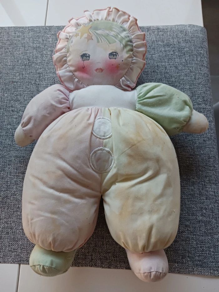 Poupée en chiffon Christine et Cecile