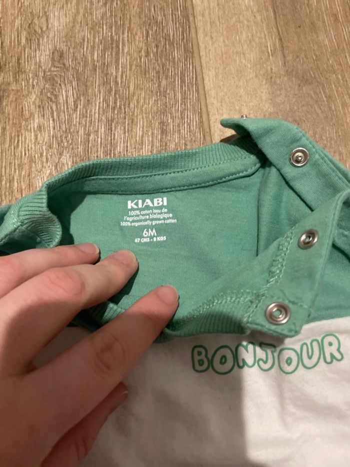 2 tenues short + t-shirt Kiabi tape à l’œil Gémo 6 mois - photo numéro 7