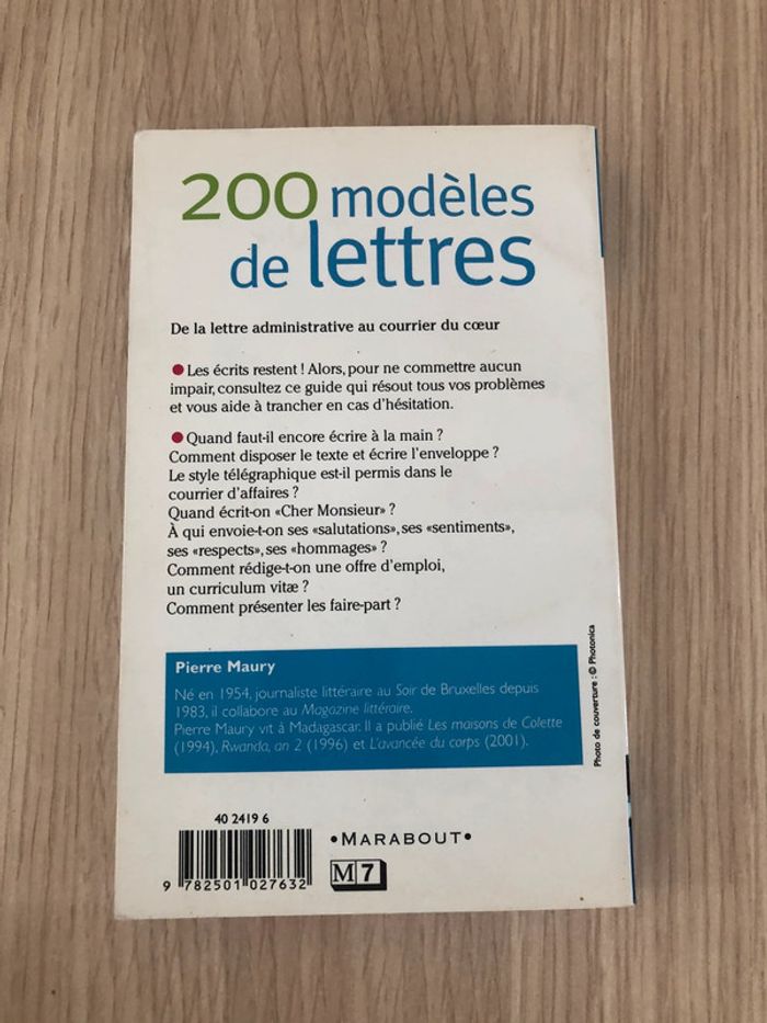 200 Modeles De Lettres - photo numéro 6