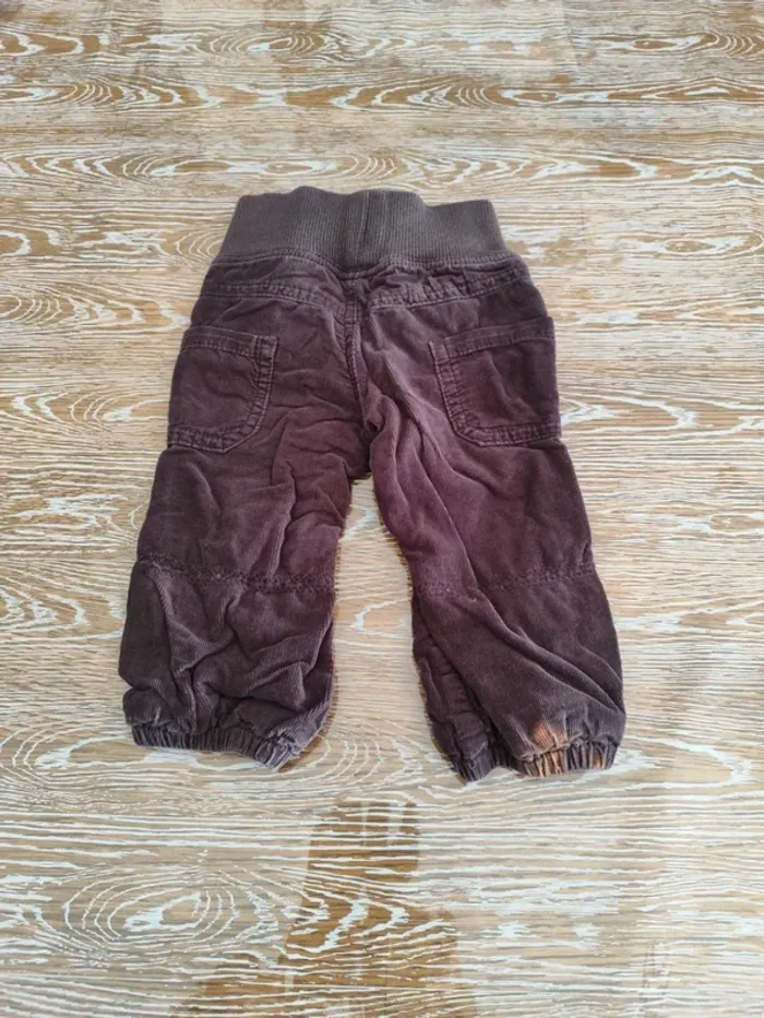 🍁 lots de 4 pantalons velours 9 mois🍁 - photo numéro 6