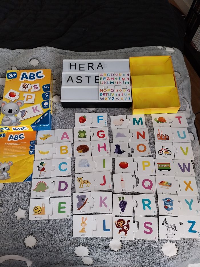 Jeu apprentissage des lettres abc - photo numéro 2