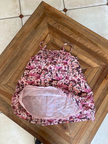 Robe fleurie bretelle