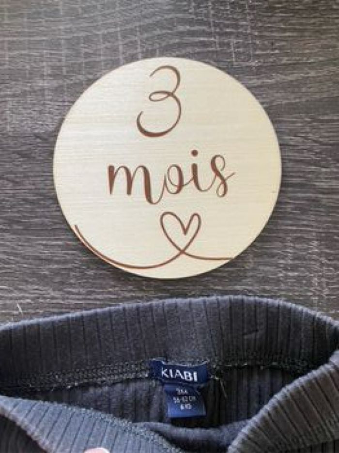 2 pantalons leggins Kiabi 3 mois - photo numéro 5