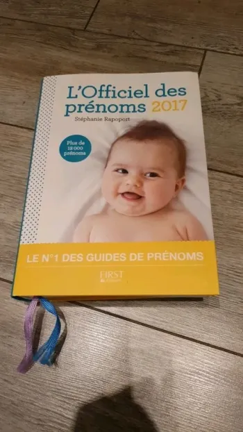 Livre l'officiel des prénoms