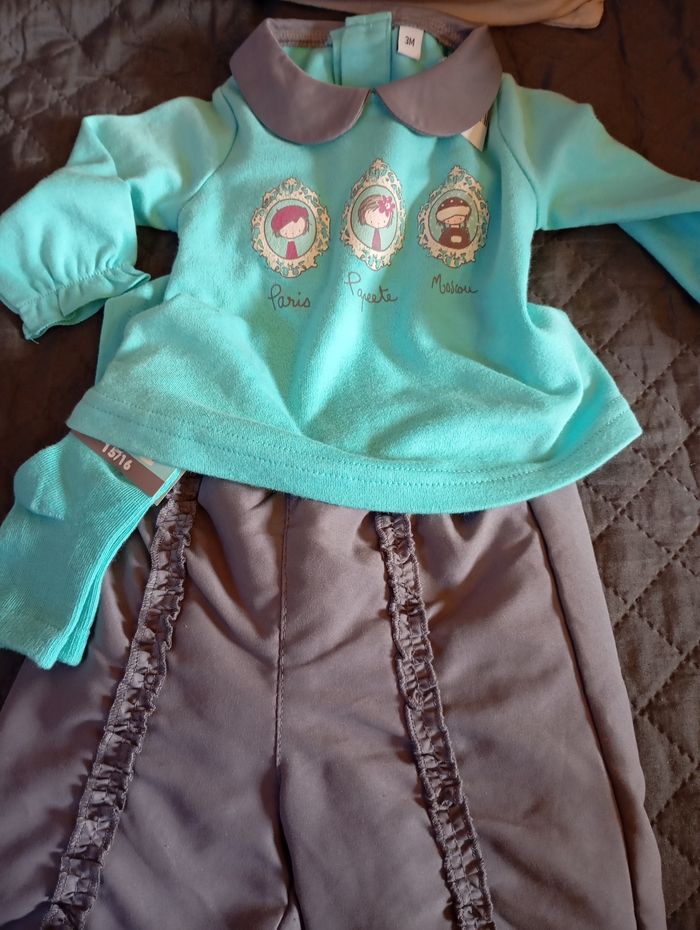 Ensemble 3 pieces 3 mois