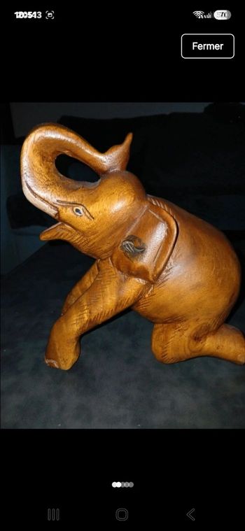 Figurine éléphants 