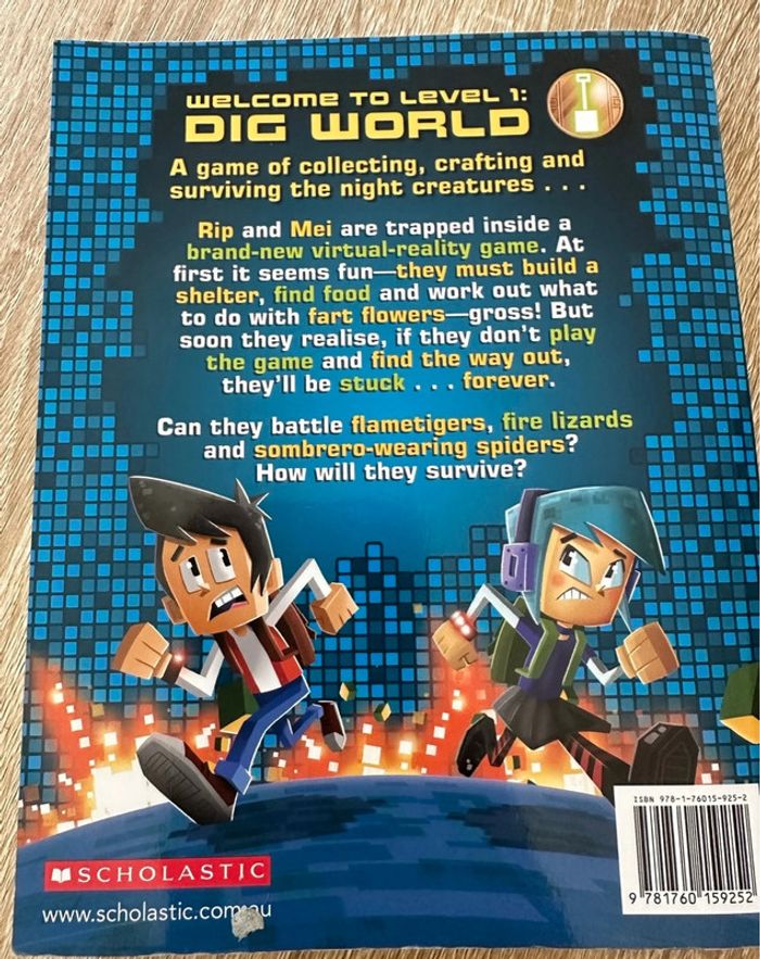 Livre en anglais Pixel Raiders - photo numéro 2