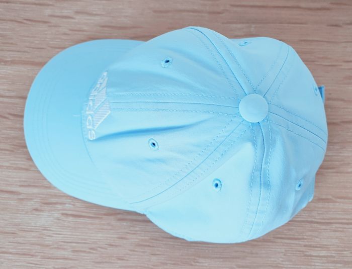 🦎 Casquette enfant - Bleu ciel - Adidas - TU 🦎 - photo numéro 7