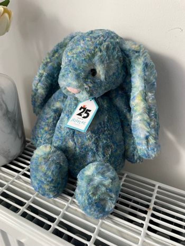Peluche Jellycat Bashful Luxe Bunny Azure - photo numéro 7