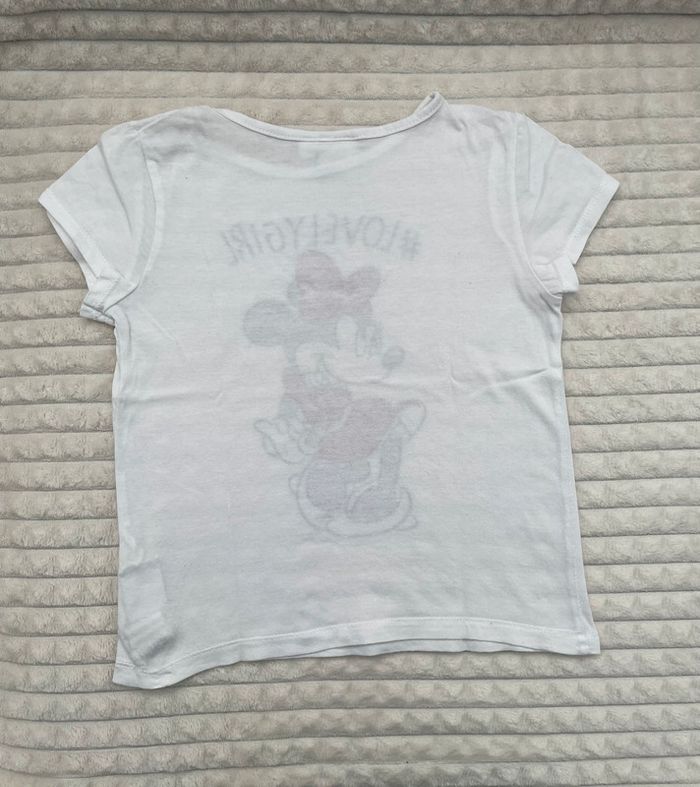 Tee-shirt fille 4 ans « minnie » - photo numéro 2