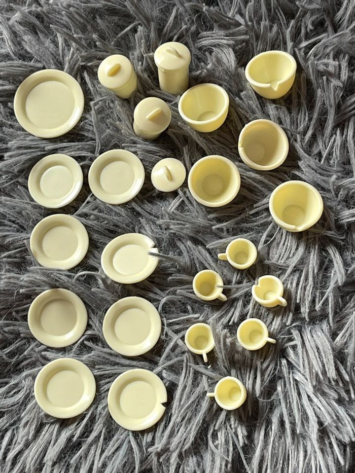 Lot vaisselle Maison Blanche neige