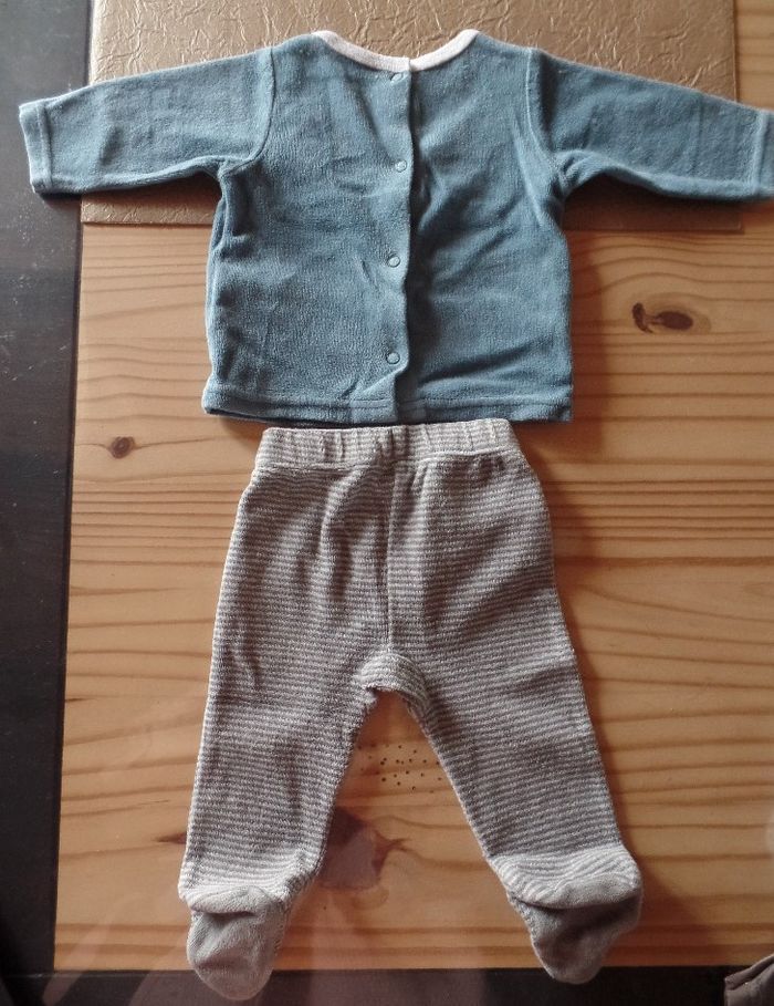 Pyjama velours  bébé - photo numéro 2