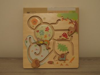 Jeu de glisse - Planche en bois