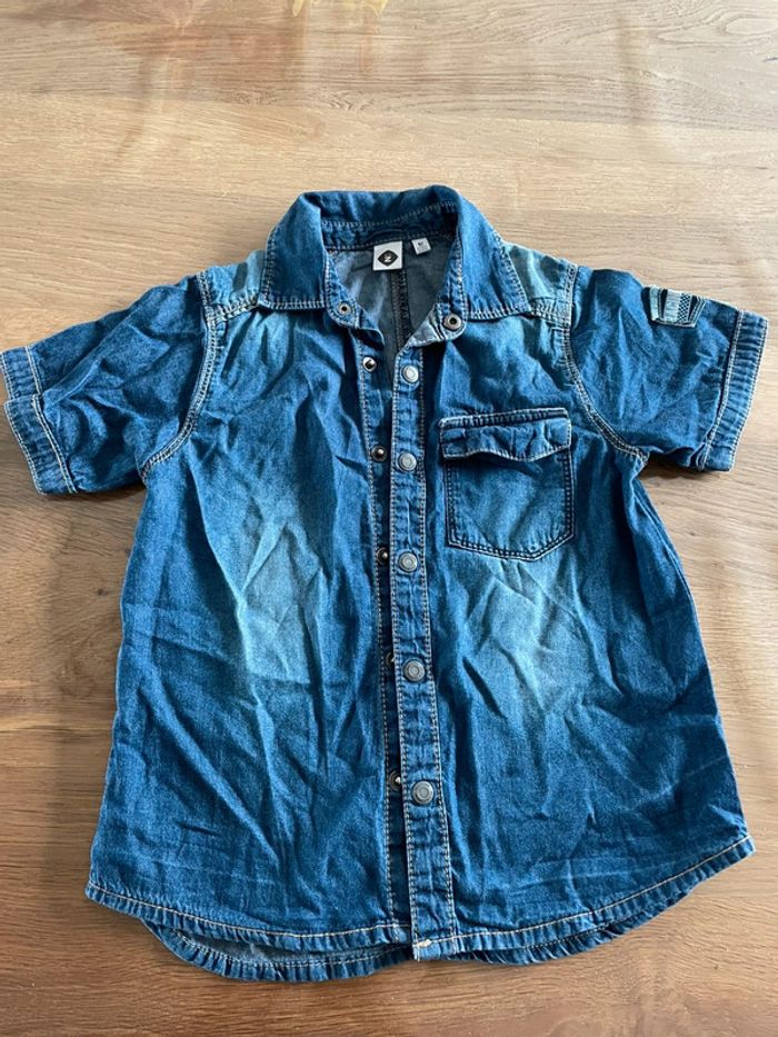 Chemise fine jean marque Z 6 ans - photo numéro 2