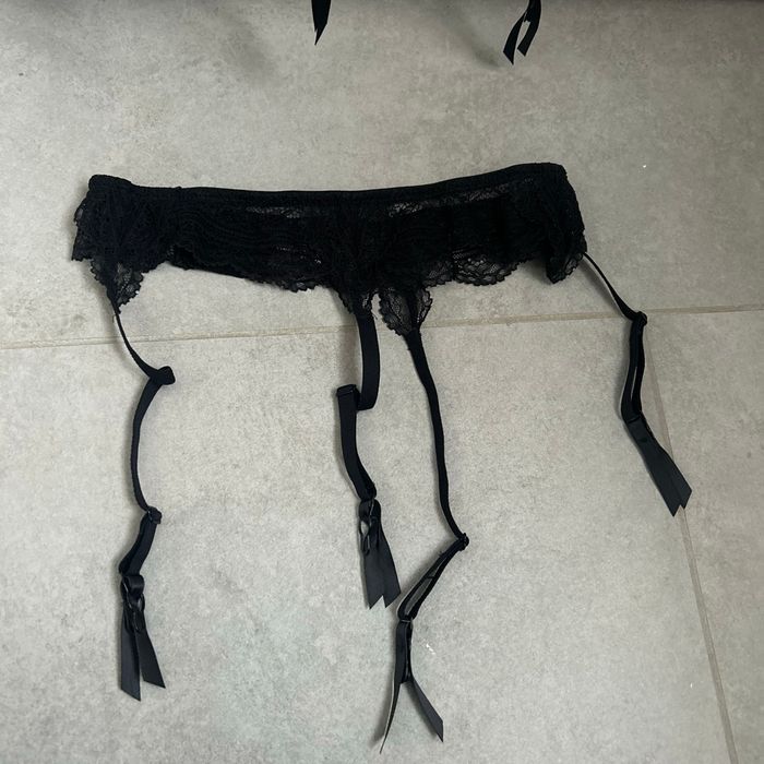 Porte Jartelle dentelle taille S