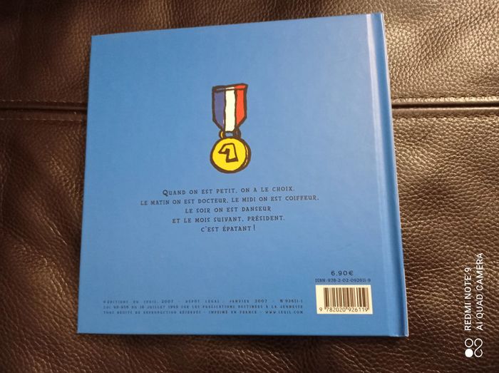 Livre enfant Présidente, éditions Seuil Jeunesse - photo numéro 2