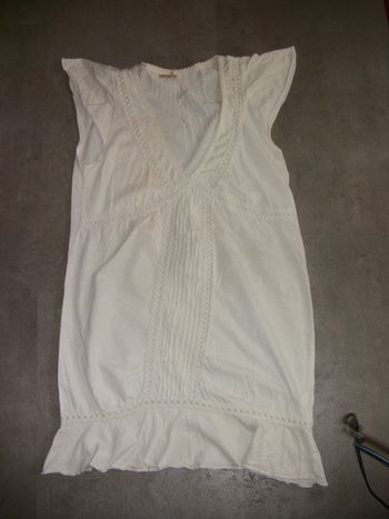 Top tunique écru Taille 36/38