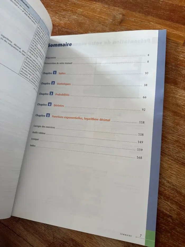 Livre mathématiques, terminale, ST2S - photo numéro 5