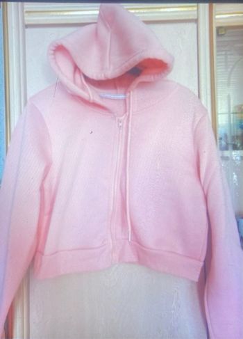 Veste courte à capuche
