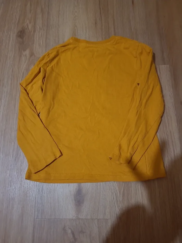 T-shirt manches longues tractopelle chantier - photo numéro 4