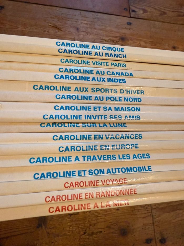 Lot rarissime Intégrale Collection complète livres Caroline grands albums Hachette anciens - photo numéro 6