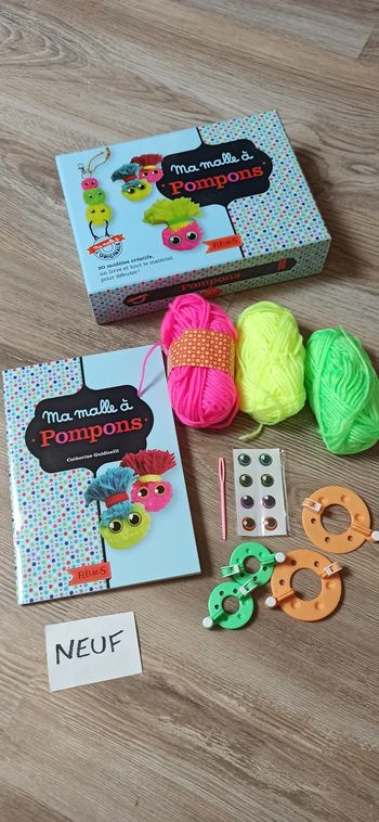 Malle à pompons loisirs créatifs
