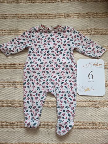 Pyjama velour Noël