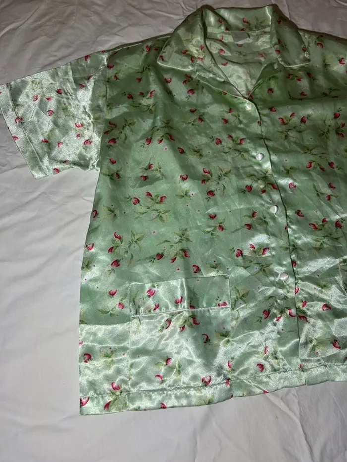 Chemise etam en satin - photo numéro 3