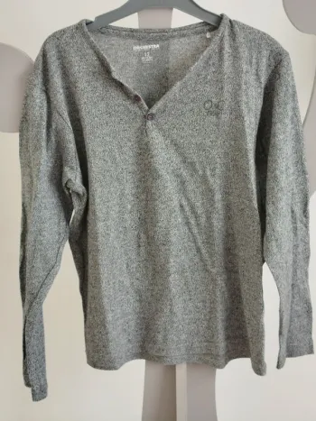 Pull léger gris moucheté Orchestra taille 12 ans