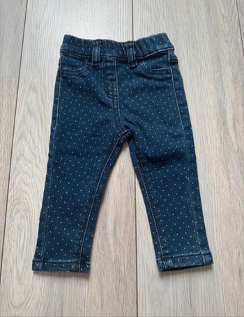 Jeans à pois