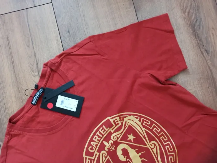 Tee shirt orange homme L Oversize - photo numéro 2