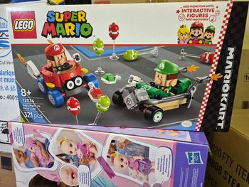 Lego 72034 Super Mario - Mario Kart Bébé Mario contre Bébé Luigi - Neuf.
