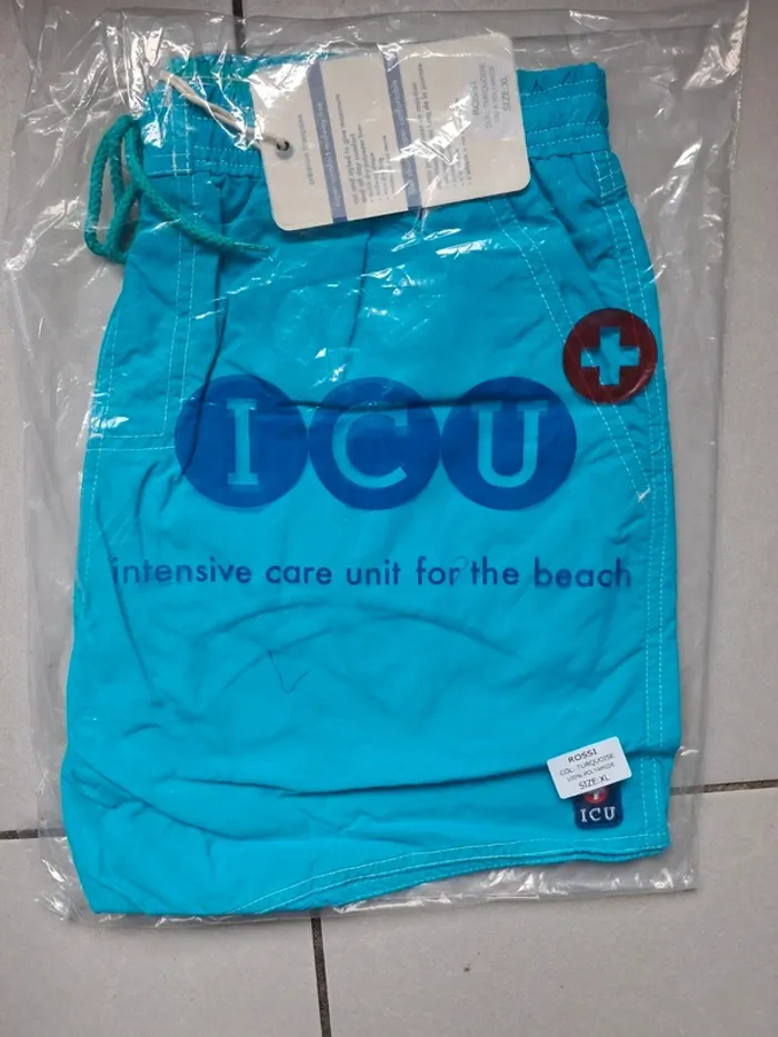 Short de bain homme neuf taille XL