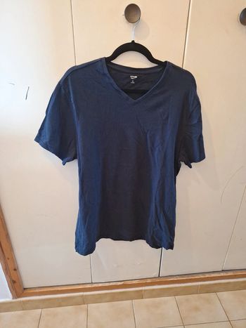 T-shirt bleu marine kiabi XL