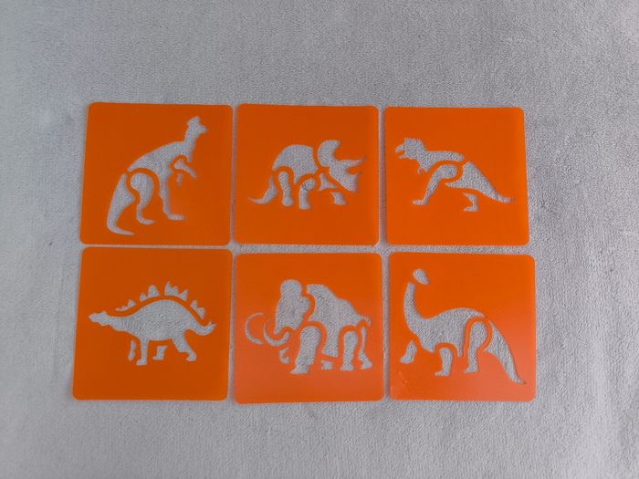 Pochoirs dinosaures - photo numéro 3
