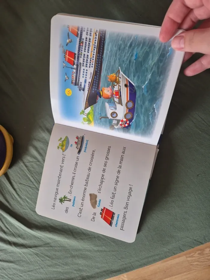 Livre ptit garçon en bateau avec leo - photo numéro 10