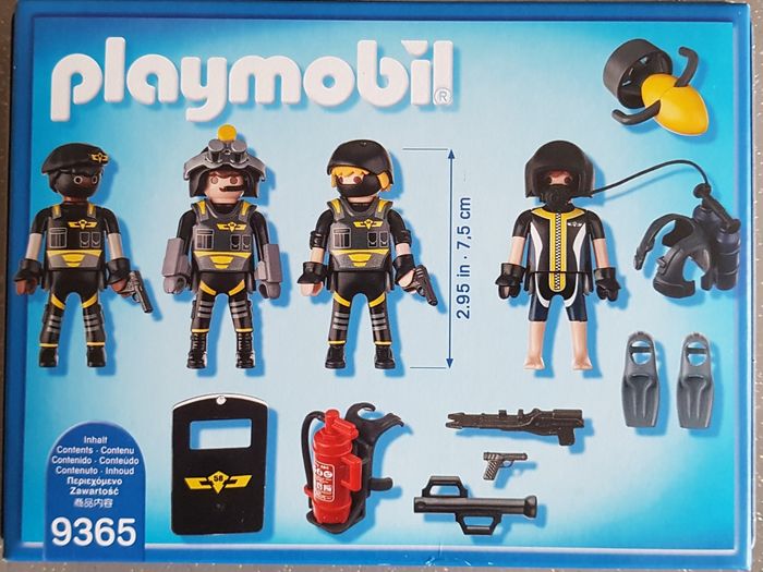 Policiers d'élite Playmobil City Action (9365). Neuf - photo numéro 2