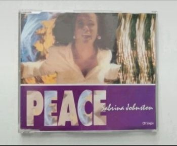 CD single Peace - Sabrina Johnston