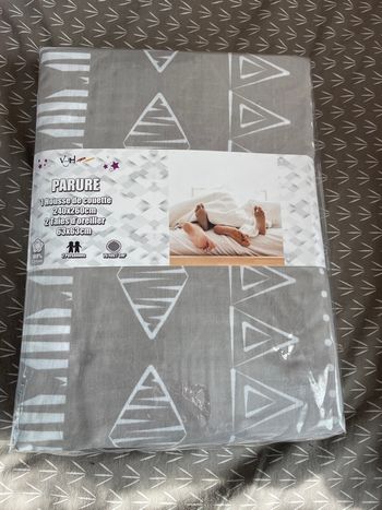 Housse de couette 2 personnes coton