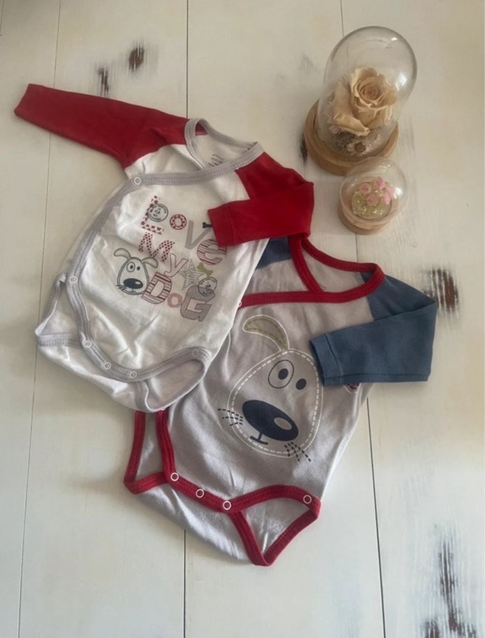 Lot Bodies 1 mois garçon - photo numéro 3