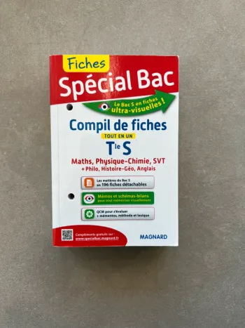 Annales Fiches Spécial Bac Scientifique
