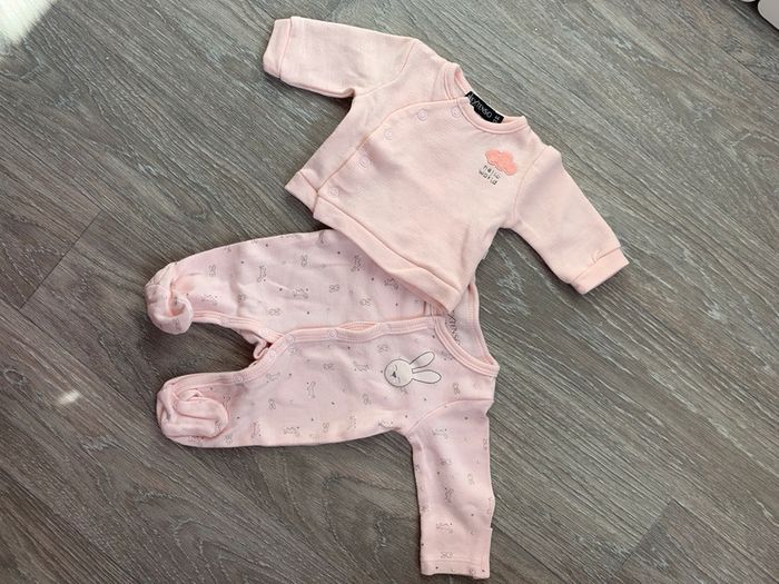 Ensemble pyjama + gilet prématuré