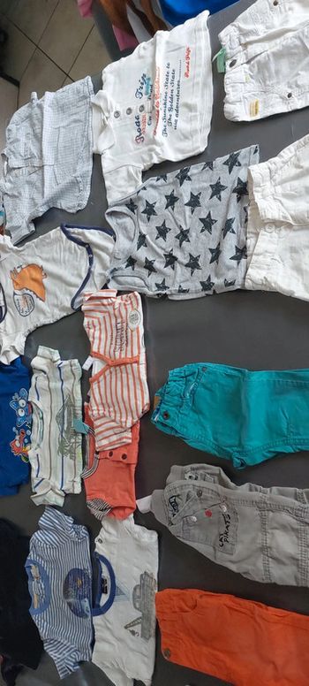 Lot vêtements garçon été 12 mois