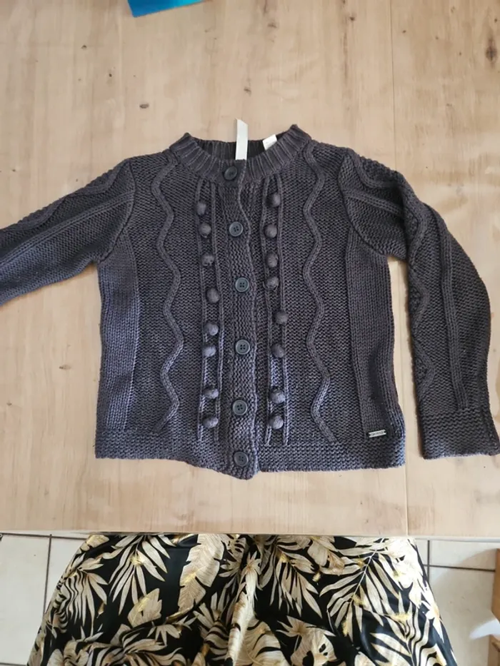 Gilet laine 4 ans