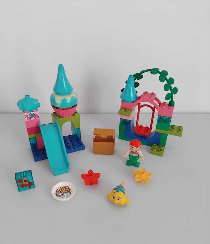DUPLO Château Ariel Petite Sirène Disney Briques 18 Mois  🐠