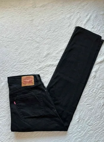 Jean Levi’s homme 559 Relaxed Straight droit noir W32 L/42 L34