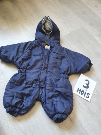 Combinaison pilote 3mois garçon
